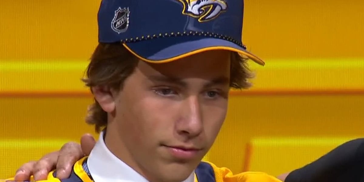 Predators select Wyatt Cullen with 10th overall pick in NHL Draft