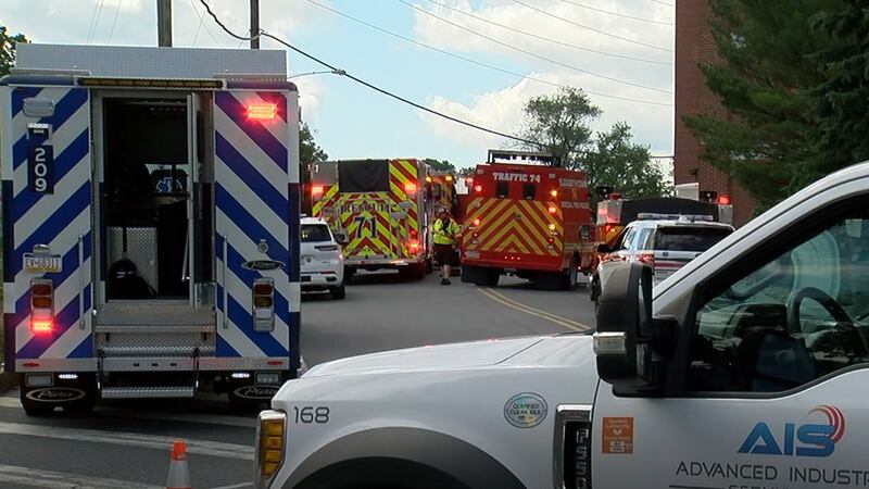 Authorities said two people had to be rescued on Thursday at a Mars M&M factory in...