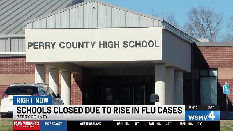 The district shut down Thursday and Friday after 14% of students called out sick.