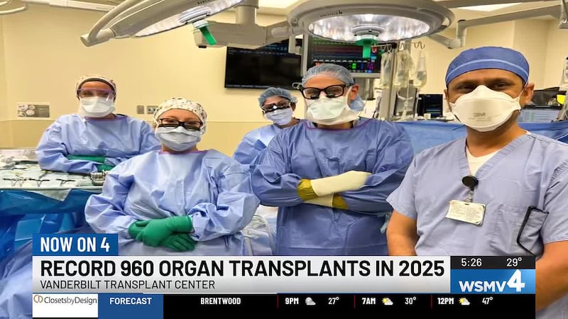 The Nashville medical facility set multiple records in 2025.