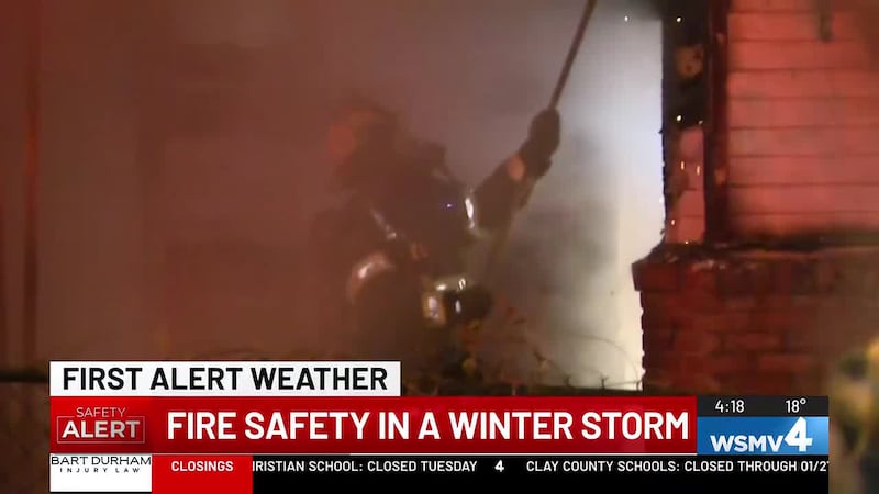 State data shows that fire departments report a 70% increase in house fire deaths during the...
