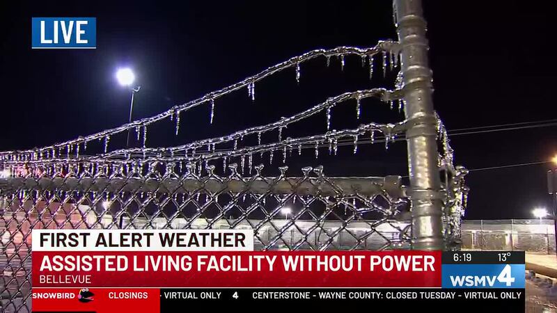 The facility only has one generator, which powers three common areas, but not resident's rooms.