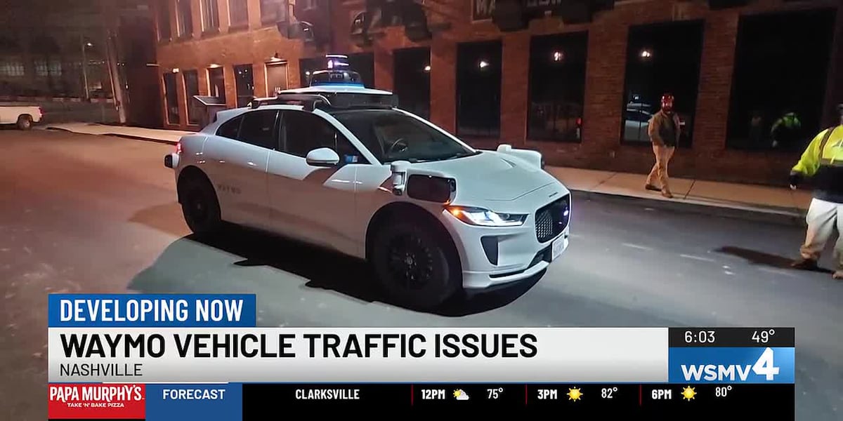 Waymo Issues Waymo working out issues before launch in Nashville