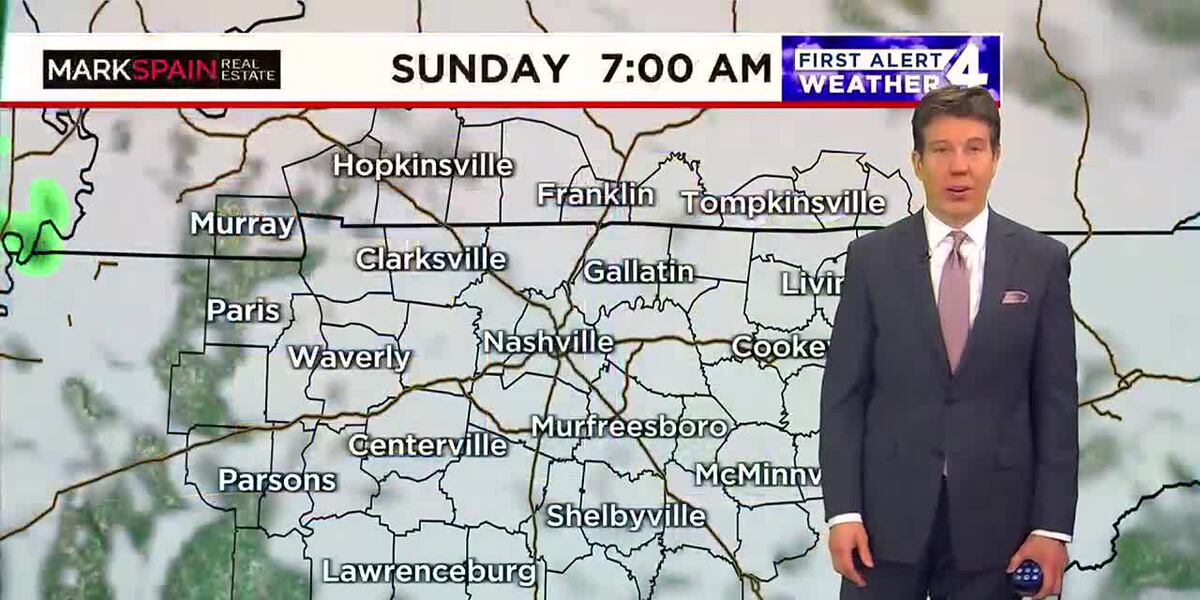 Saturday night First Alert Weather forecast