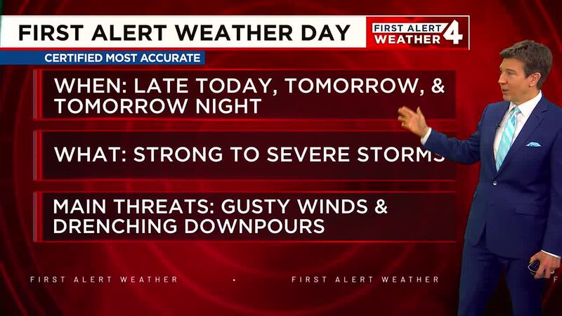 Friday night First Alert Weather forecast
