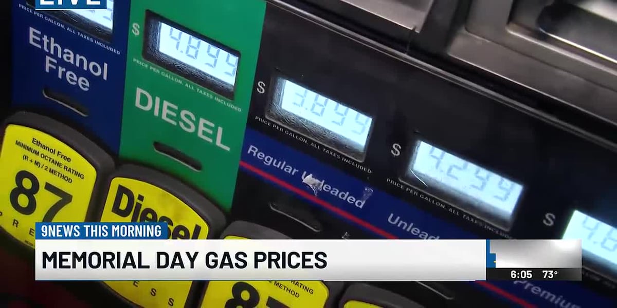 Record Memorial Day travel expected despite elevated gas prices