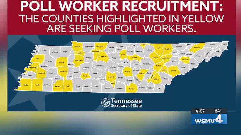 According to the Tennessee Secretary of State, 35 out of 95 Tennessee counties are in need of...