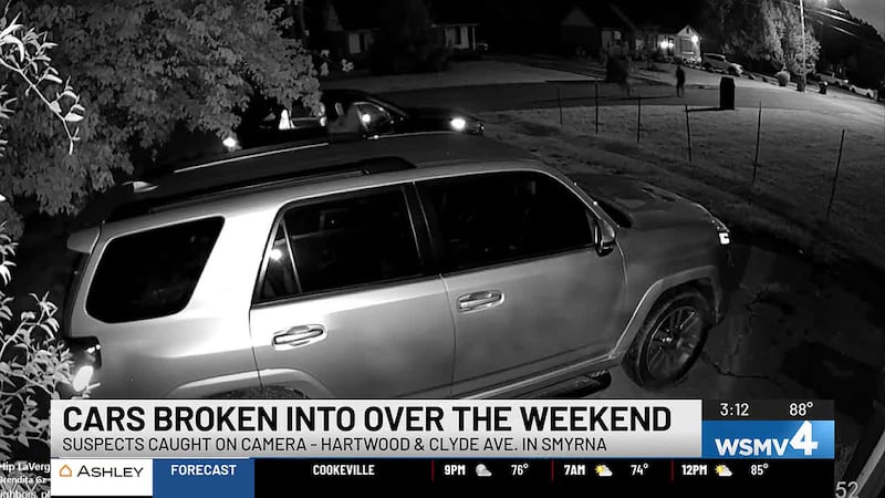 A Smyrna woman is warning her neighbors to be vigilant after she said her car was broken into...
