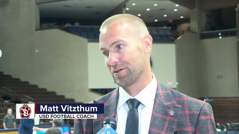 USD's Matt Vitzthum knows the importance of spring camp
