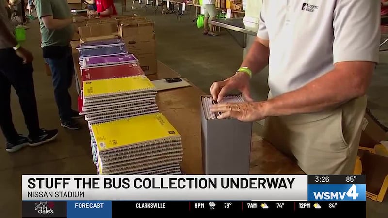 UWGN said it’s goal for this year’s event was 15,000 backpacks, but donations exceeded the...