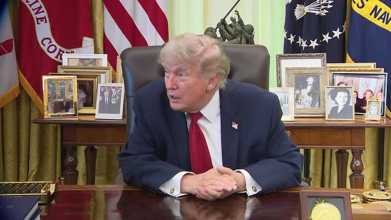 Multiple television networks have declined to broadcast President Trump's remarks, scheduled...