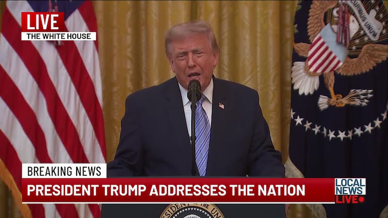 President Donald Trump used a primetime address to the nation Thursday to once again raise...
