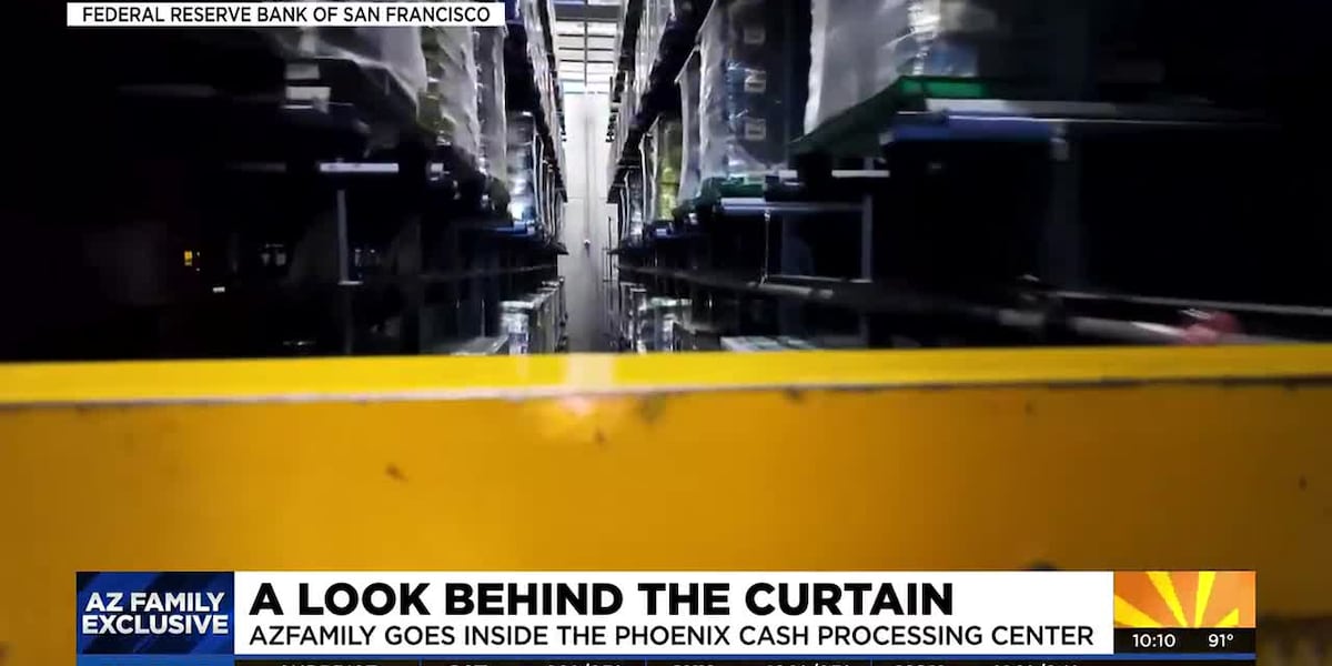 Inside Phoenix’s cash fortress: The Fed center that processes 2 million bills a day