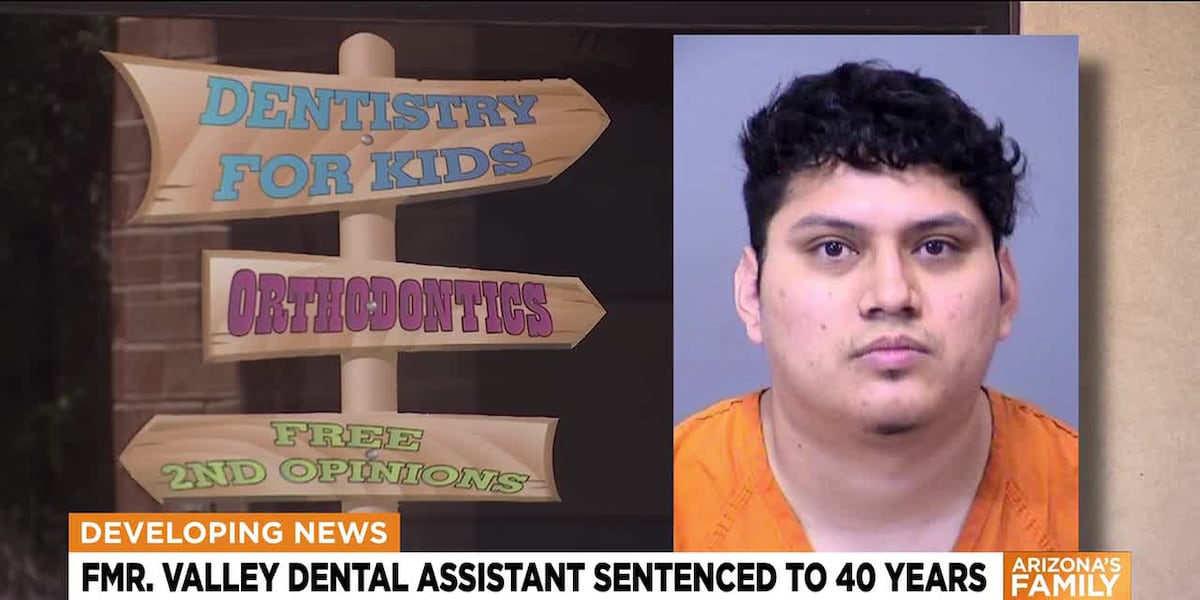 Former dental worker sentenced for sexual abuse of kids at Chandler office