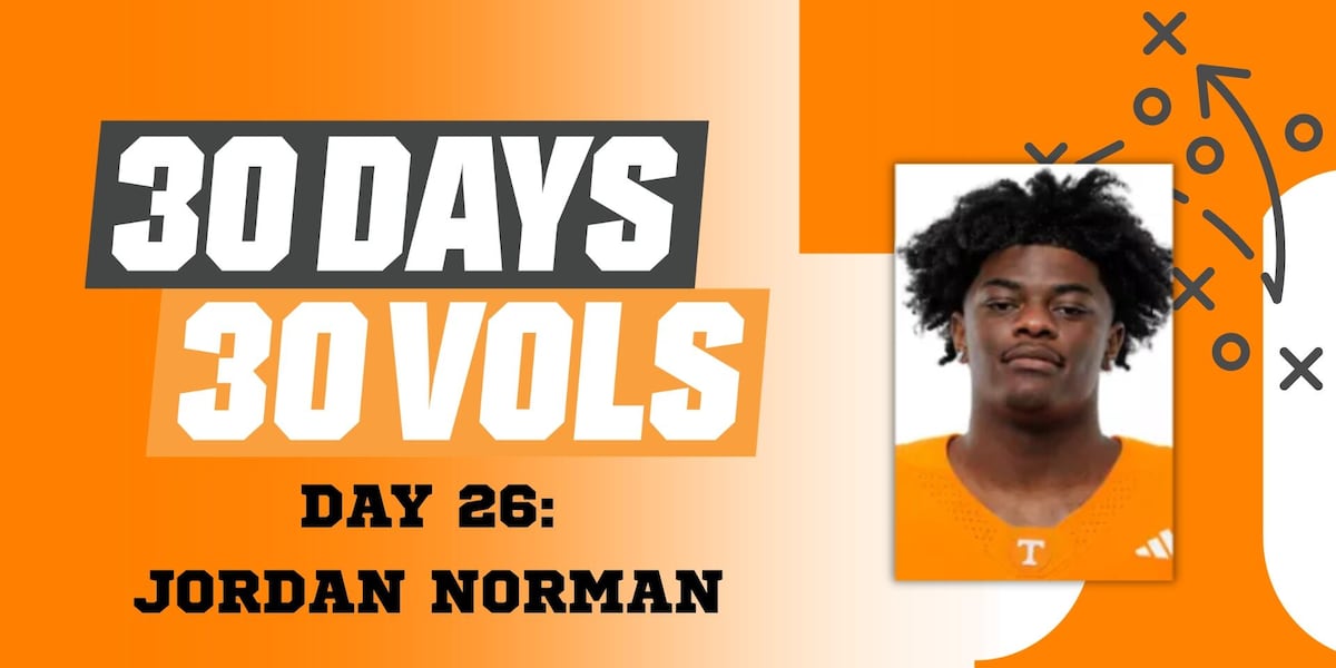 30 Days 30 Vols: Jordan Norman on his off-field hobbies, Tulane playoff memories and Vol Nation