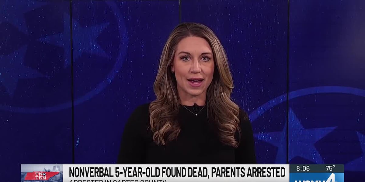 TN in Ten 9-2-26: Parents arrested in TN after nonverbal daughter drowns in South Carolina