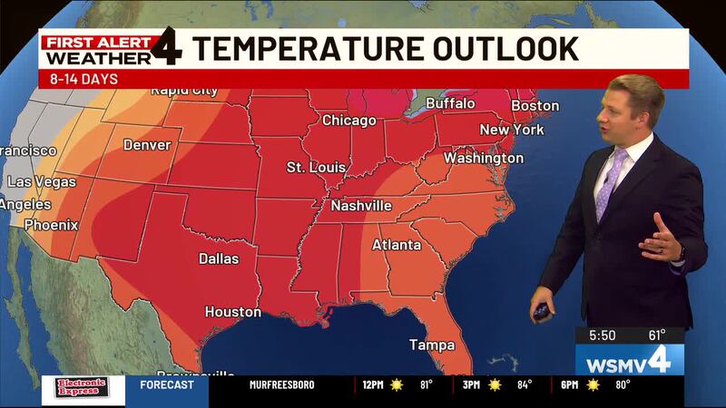 Thursday night First Alert Weather forecast