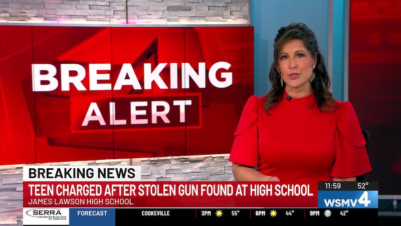 The gun was reportedly stolen during a home break-in back in 2017.