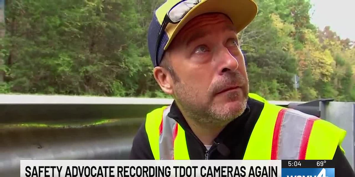 Safety advocate one again recording TDOT cameras