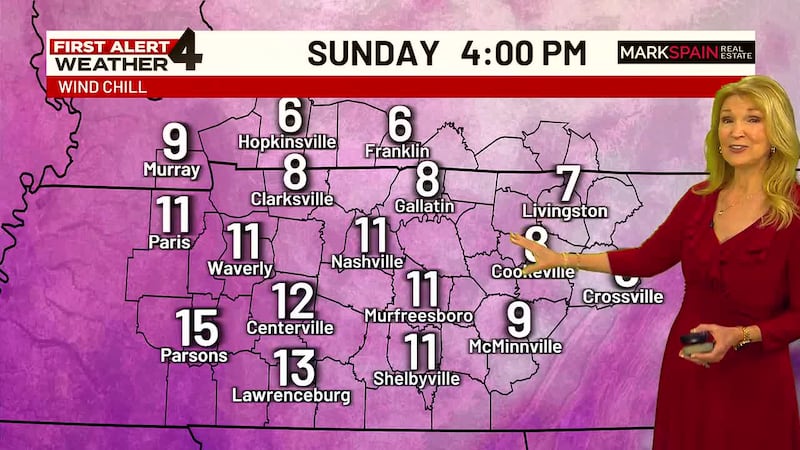 This will be the coldest air of the season