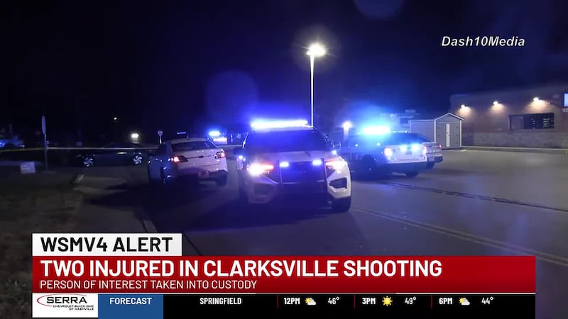 Clarksville Police is looking for suspects.