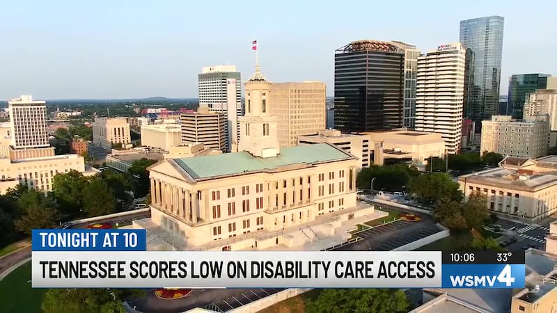 The Tennessee Disability Coalition issued the state its first-ever “incomplete” grade for...