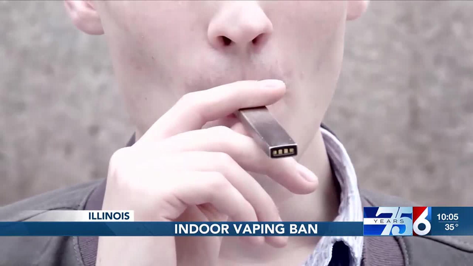 New Illinois law to ban vaping indoors New Illinois law to ban vaping indoors